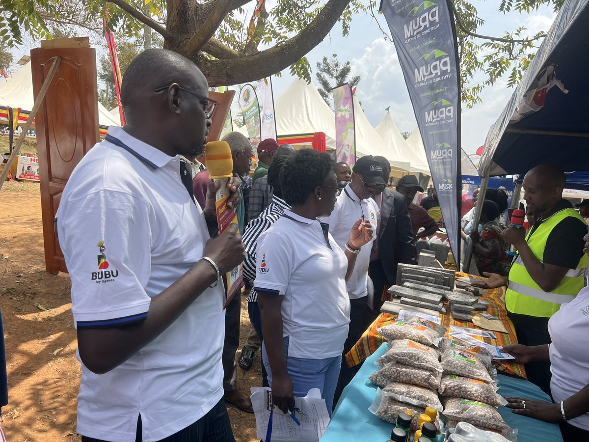 Kachaina1's tweet image. 'In the current Financial Year, @GovUganda has doubled the budget of @UNBSug to increase their capacity to support MSMEs to certify their products. This increment will enable @UNBSug to set up more laboratories in different regions' - Hon. Gen. Mbasu Mbadi. /2 #BUBUTradeshow2025