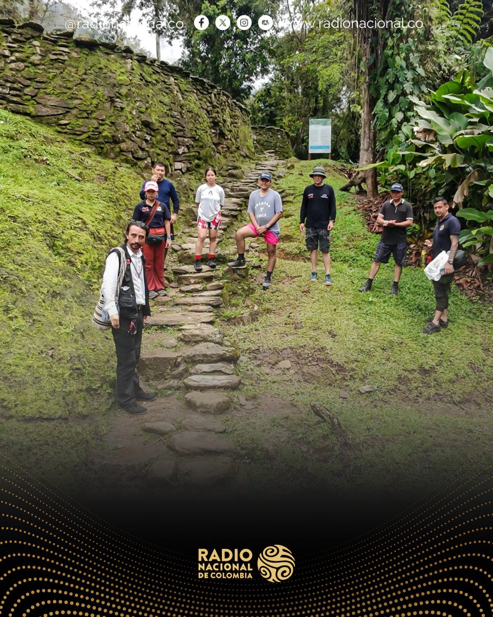 RadNalCo's tweet image. #Actualidad|🌿 El equipo de RTVC ya está en Ciudad Perdida, listos para una hazaña periodística sin precedentes. Somos el primer medio en la historia en llegar hasta este enigmático lugar para una transmisión especial.