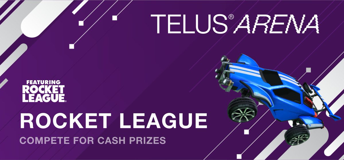 🚗 Calling all #RocketLeague fans! The TELUS Arena Tournament starts in only a few hours. Boost, fly, score and win big. ⚽ Register Now: go.battlefy.com/TELUS072625