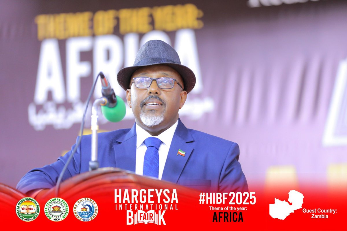 Mohamoud Walaaleye (@ladhka) on Twitter photo Hargeisa International Book Fair 2025 Marks 18 Years of Cultural Resilience and Pan-African Solidarity
horntribune.com/2025/07/26/har…
<a href="/hibf/">Hargeysa International Book Fair</a> <a href="/HargeysaBF/">Hargeysa International Book Fair</a> <a href="/JamaMusse/">Dr. Jama Musse Jama</a> <a href="/Gobannimo/">Ayan Mahamoud MBE</a>
<a href="/tirsity/">🐪Tirsit Yetbarek</a> <a href="/HeadBritOffice/">Louise Hancock</a>
Rep of #Somaliland #Ethiopia #Djibouti #Kenya #Zambia #Africa #World #AfricaRising Hargeisa International Book Fair 2025 Marks 18 Years of Cultural Resilience and Pan-African Solidarity
horntribune.com/2025/07/26/har…
<a href="/hibf/">Hargeysa International Book Fair</a> <a href="/HargeysaBF/">Hargeysa International Book Fair</a> <a href="/JamaMusse/">Dr. Jama Musse Jama</a> <a href="/Gobannimo/">Ayan Mahamoud MBE</a>
<a href="/tirsity/">🐪Tirsit Yetbarek</a> <a href="/HeadBritOffice/">Louise Hancock</a>
Rep of #Somaliland #Ethiopia #Djibouti #Kenya #Zambia #Africa #World #AfricaRising