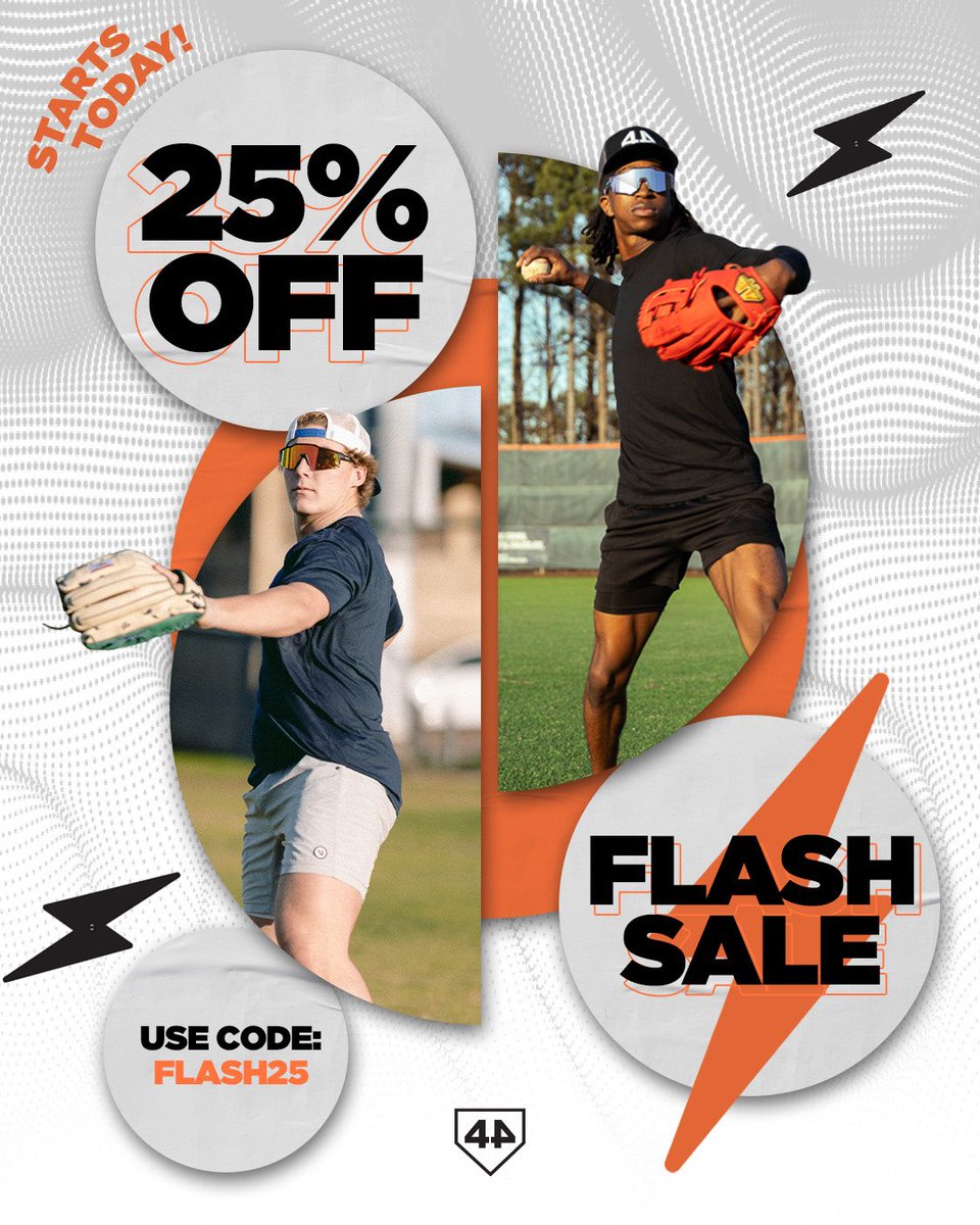 44ProCustom's tweet image. ⚡️FLASH SALE! ⚡️
⏰48 HOURS ONLY ⏰
Save 25% off your custom glove or bat with promo code: FLASH25
Get the same glove our 150+ big league pros trust for this insane deal 🤯
🔗 44Pro.com