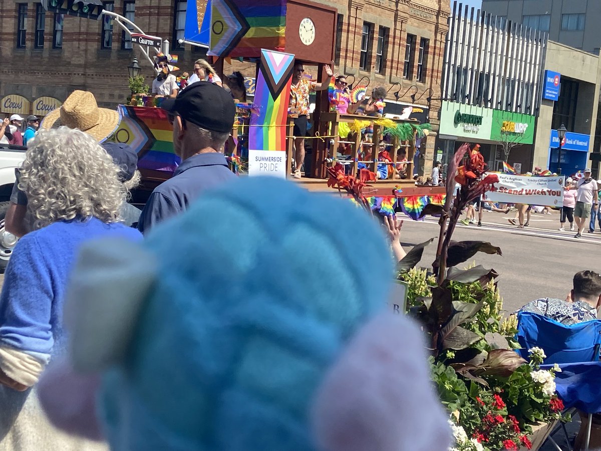 CozyGlowIsReal's tweet image. Guess who showed up to the pride parade