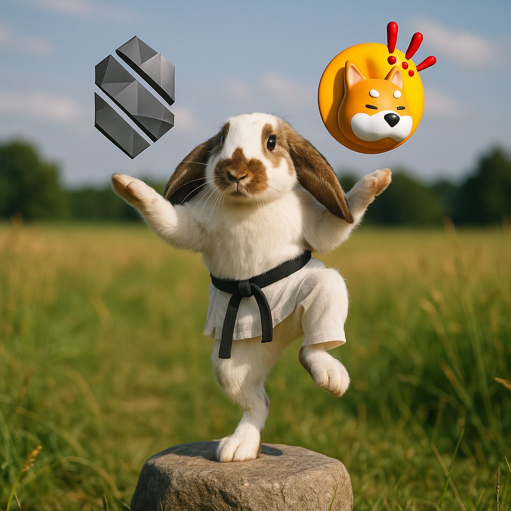 LolaSolBunny's tweet image. Lola’s right where she belongs,
Among greatness.
The bunny will hop 🐰