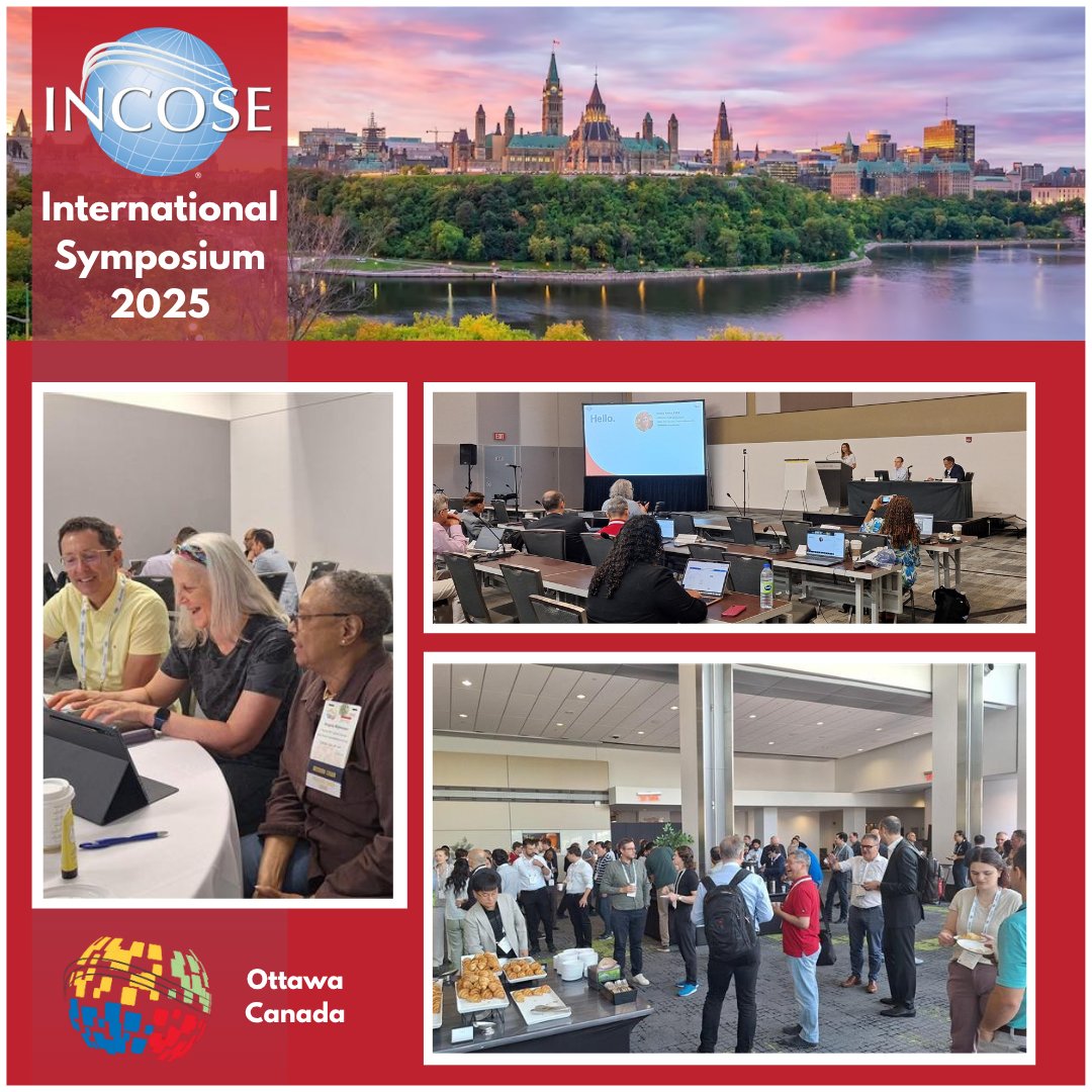 incose_org's tweet image. 🌐The 35th Annual #INCOSE International Symposium is already buzzing with activity! Today, we're getting a head start with a full day dedicated to insightful tutorials, productive business meetings, and collaborative Working Group sessions. bit.ly/4jJfzcp