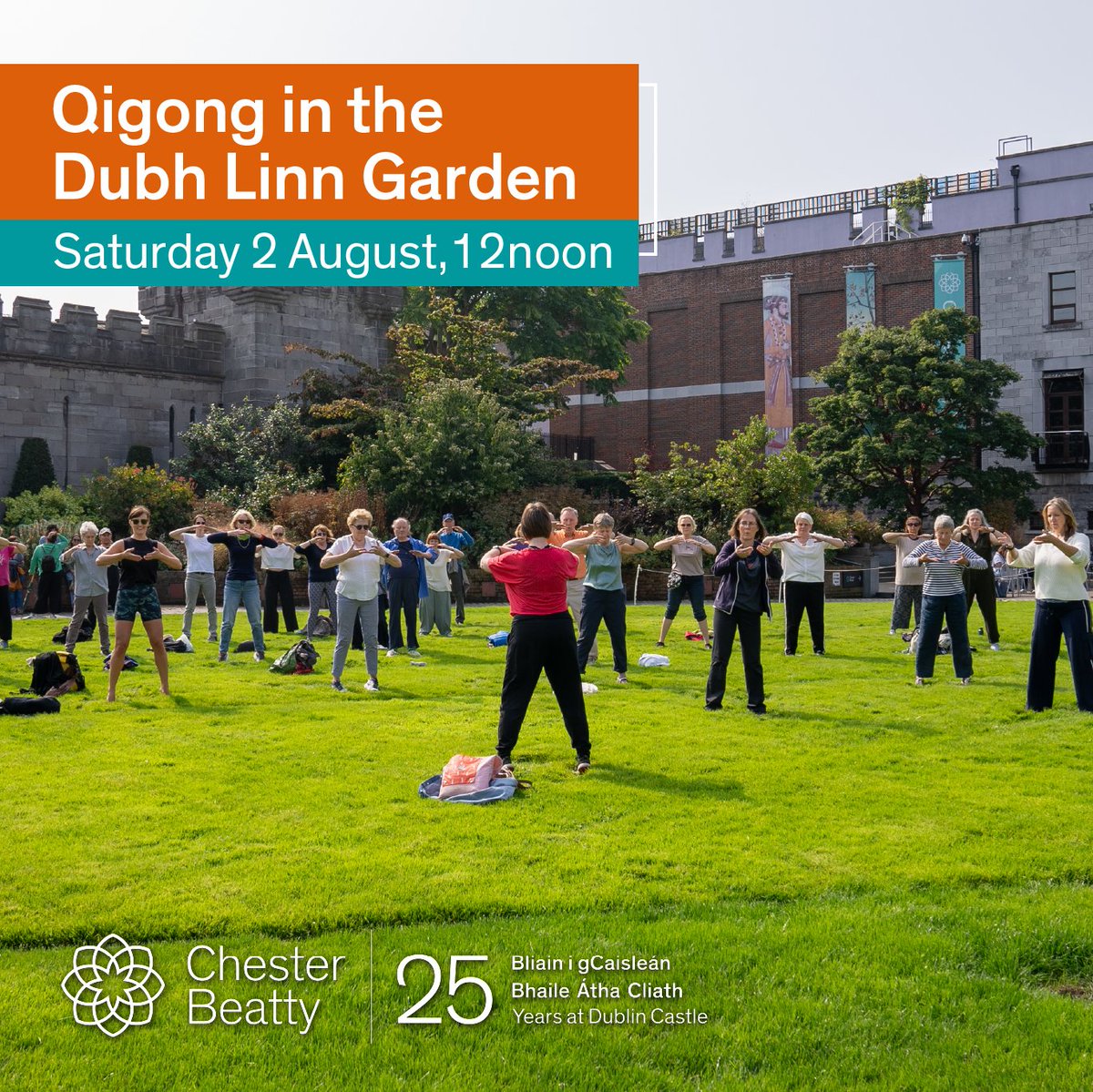 Start the weekend with Qigong and unwind through gentle physical and breathing exercises. Perfect for beginners and experienced practitioners. This practice is outdoors (weather permitting) or indoors with a view of the roof garden. 🎟️FREE, no booking required.