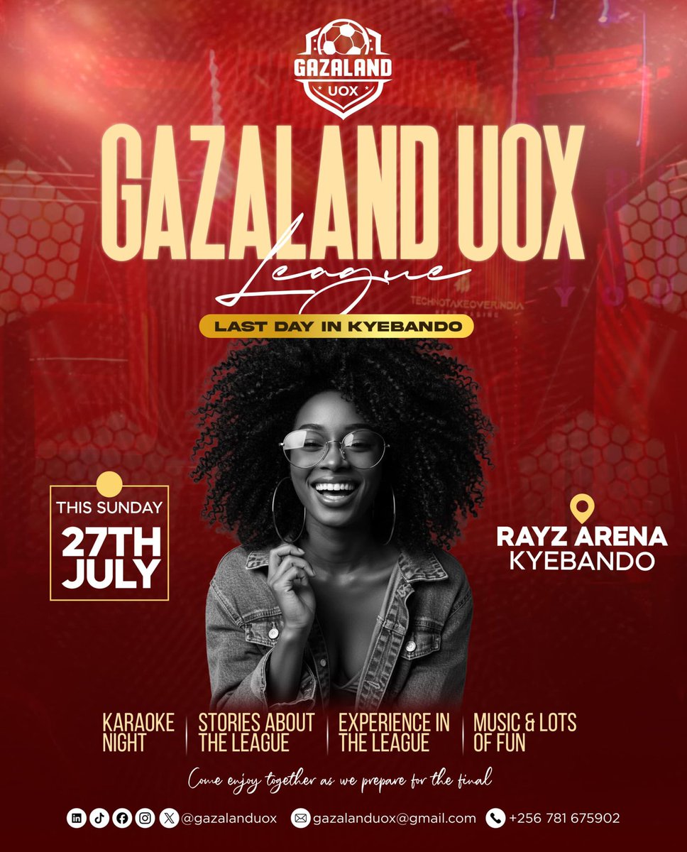 isaac_echodu's tweet image. Tomorrow we are at Rays Arena Kyebando
Miss at your own risk🤣🤣 @gazalanduox @keithnamu
#UOXLeague