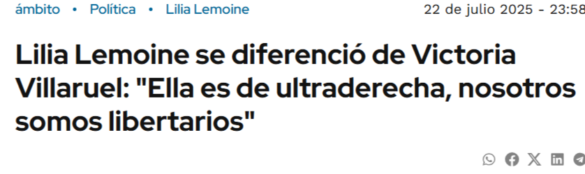 CRIturralde1's tweet image. LA IMBATIBLE “JOYSTICK” LEMOINE 
1. Milito ideas y no a personas (ni VV ni JM ni nadie), pero tampoco la boludez
2. Si Villarruel es la ultraderecha y @lilialemoine  la libertaria, 100% con Villarruel entonces
3. Natalia Zaracho es Borges al lado de la analfabeta de Lemoine