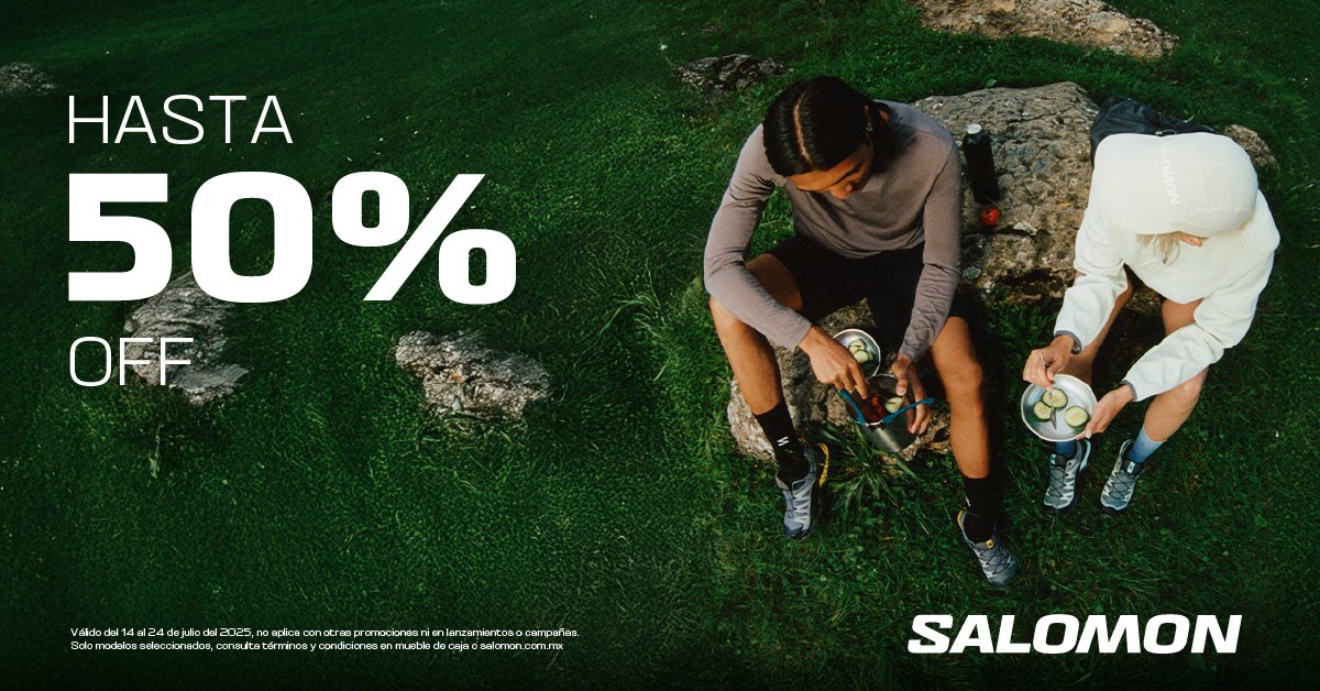 Plaza Satélite (@psatelite) on Twitter photo Equípate para la aventura en Plaza Satélite.
Hasta 50% de descuento en <a href="/SalomonMex/">Salomon México</a>. ¡Descubre tu próximo camino con comodidad y la mejor calidad! ⛰️👟 Equípate para la aventura en Plaza Satélite.
Hasta 50% de descuento en <a href="/SalomonMex/">Salomon México</a>. ¡Descubre tu próximo camino con comodidad y la mejor calidad! ⛰️👟