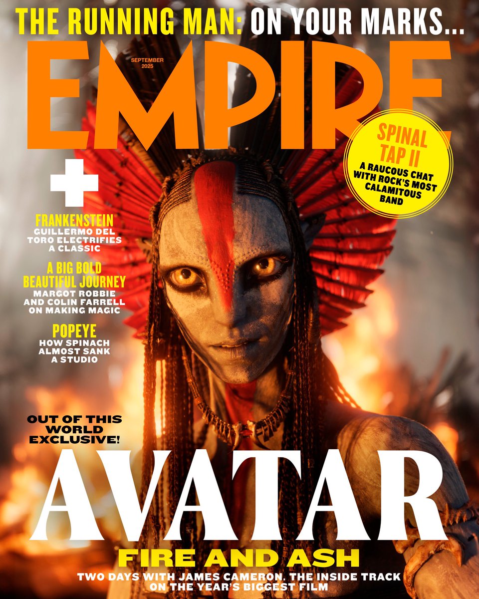 PreviouslyFilmx's tweet image. #AvatarFireAndAsh
#Avatar
🔴 NOVEDAD 🔴
#Avatar3 protagoniza la portada de @empiremagazine.