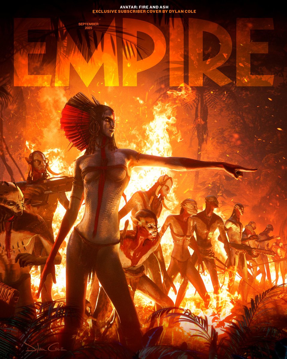 PreviouslyFilmx's tweet image. #AvatarFireAndAsh
#Avatar
🔴 NOVEDAD 🔴
#Avatar3 protagoniza la portada de @empiremagazine.