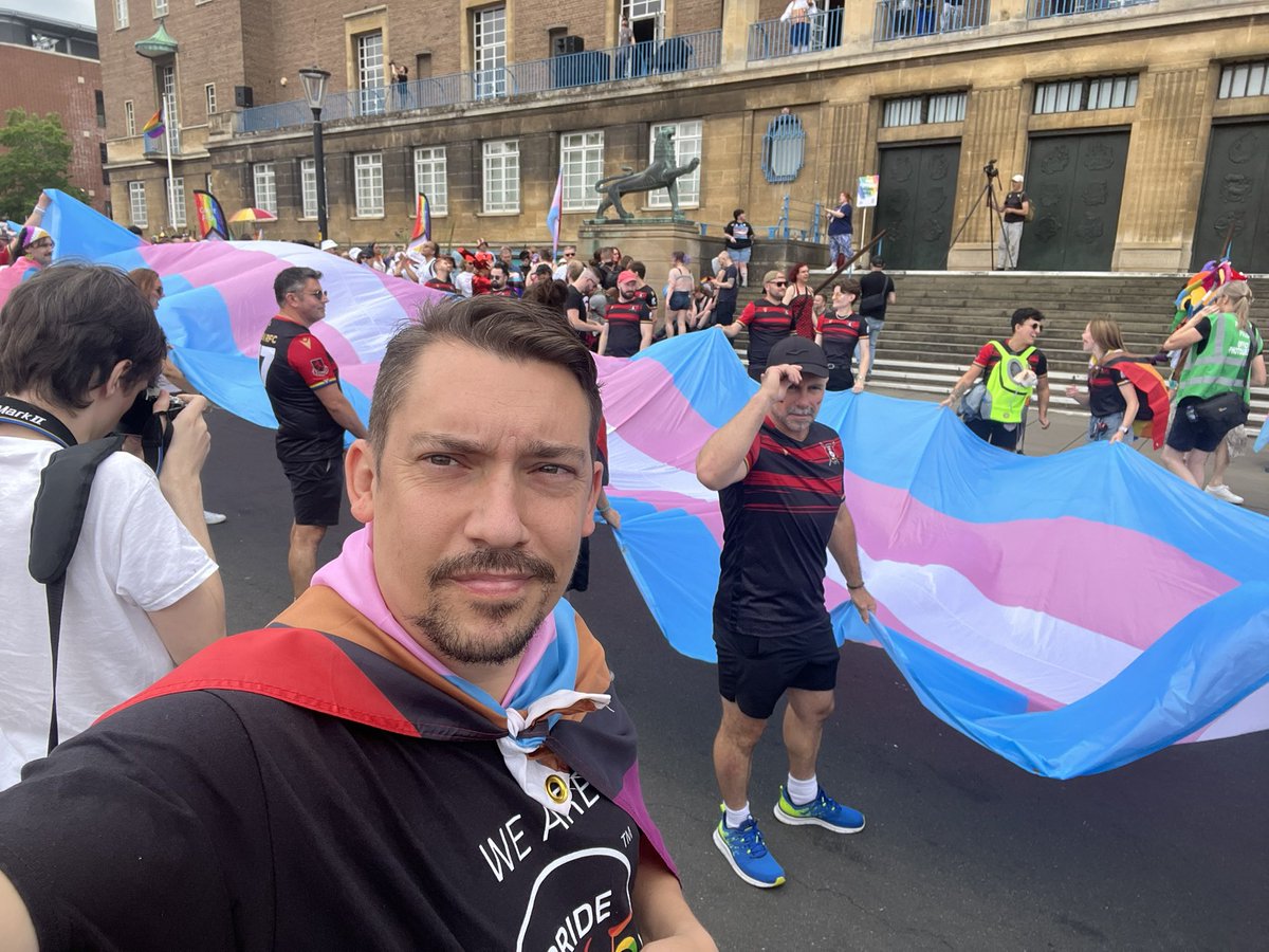 Wonderful <a href="/NorwichPride/">Norwich Pride 🌈🏳️‍🌈🏳️‍⚧️</a> today - great support for #trans and #Nonbinary rights. Just goes to show the vast majority of the public don’t have bigoted views - and the reception was amazing walking with my wonderful mum. <a href="/proudcanaries/">Proud Canaries</a> <a href="/di_ceee/">Di Cunningham</a> <a href="/LibDems/">Liberal Democrats</a> <a href="/LGBTLD/">LGBT+ Lib Dems 🏳️‍🌈🏳️‍⚧️ 🔶</a> <a href="/LibDemLords/">Lib Dem Lords</a>