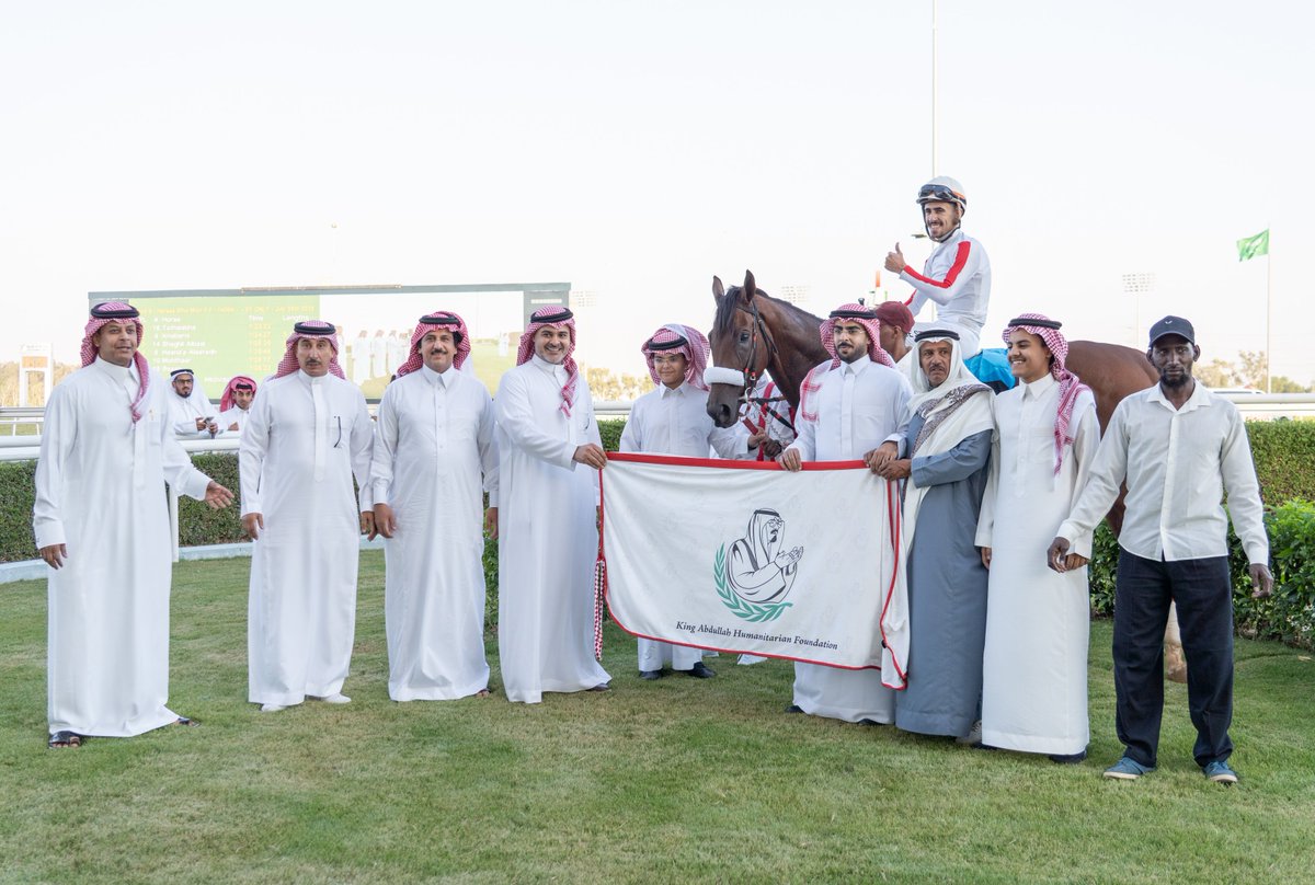 JCSA_Racing's tweet image. Congratulations to King Abdullah bin Abdulaziz & Sons' impressive TAZHAABHA, ridden by Fawaz Wannas for trainer Bader Rizaiq to victory in Race 6. #SaudiRacing #TaifSeason