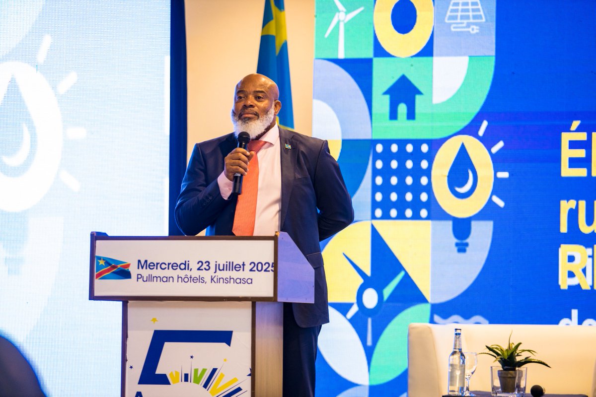 Félicitations à ANSER RDC pour ces 5 années d’engagement en faveur de l’électrification rurale en République Démocratique du Congo ! ⚡🇨🇩

🎉 23 juillet – Pullman Hôtel : un moment fort de réflexion autour du thème « Retour d’expériences pour le passage à l’échelle », marquant