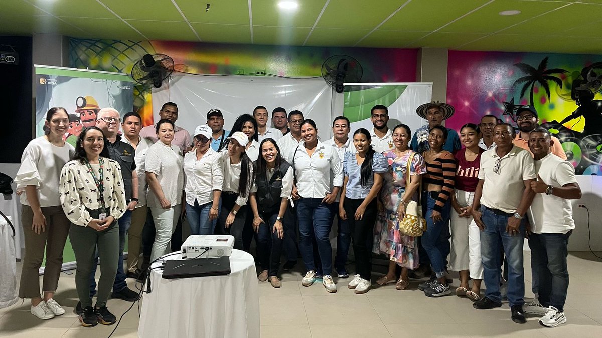 100 funcionarios de 14 alcaldías de Magdalena participaron activamente en las 4 jornadas de capacitación minera desarrolladas en alianza con @CorpaMag, en las que aprendieron sobre ordenamiento territorial, RUCOM, Génesis y figuras de formalización minera.