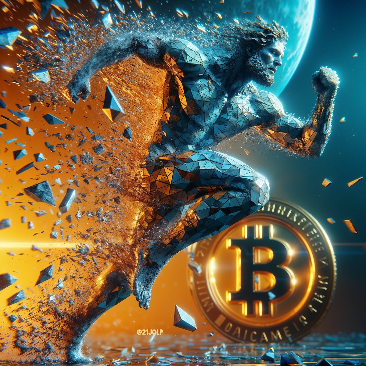 21JCLP's tweet image. Running Bitcoin ⚡⚡