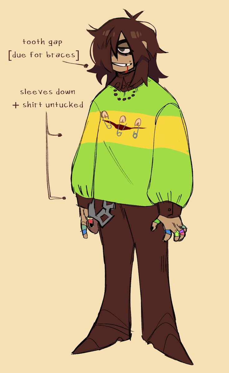 kyoukorpse_'s tweet image. some more details for my kris [lightworld] design #deltarune #deltarunefanart