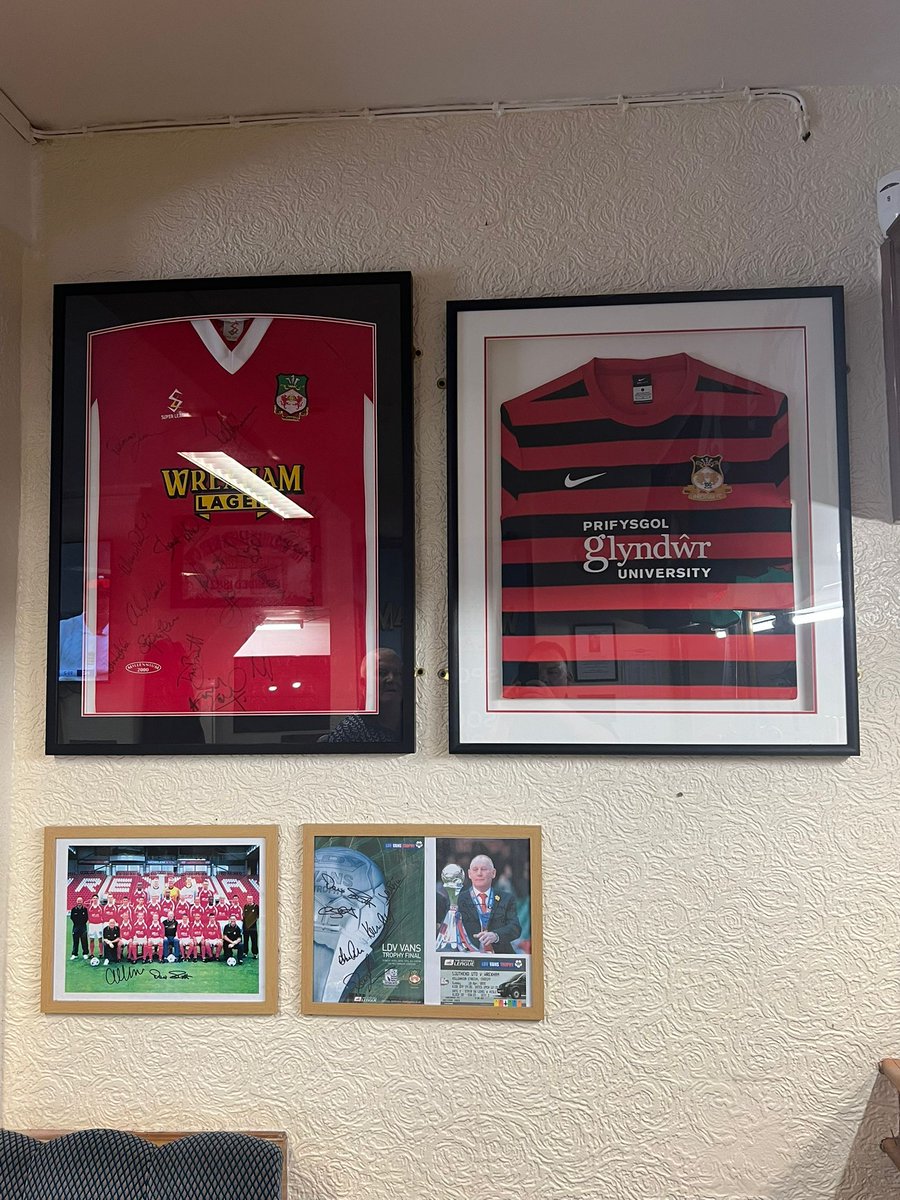 wrexham lager club (@lagerwxm) on Twitter photo <a href="/pgframingltd/">P G Framing Ltd</a> thank you for giving the shirt on the left a new life. Both shirts framed by you a decade apart both looking great #Wrexham #wrecsam <a href="/pgframingltd/">P G Framing Ltd</a> thank you for giving the shirt on the left a new life. Both shirts framed by you a decade apart both looking great #Wrexham #wrecsam