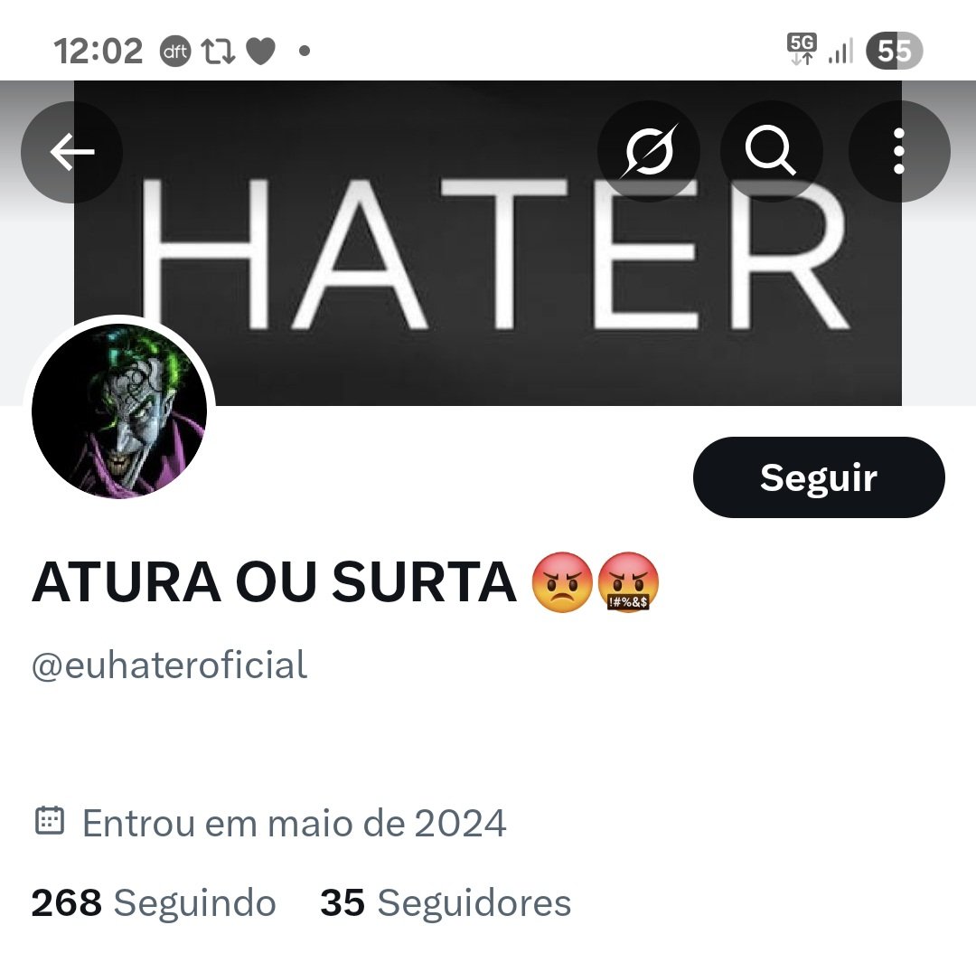 Lkcoment's tweet image. 🚨🇧🇷🚩 Pessoal, o perfil abaixo é de um bolsominion frustrado e criminoso! quem puder DENUNCIAR eu agradeço muito, link abaixo 👇👇
RESPECT BRASIL TRUMP
EDUARDO BOLSONARO TERRORISTA
x.com/euhateroficial…
