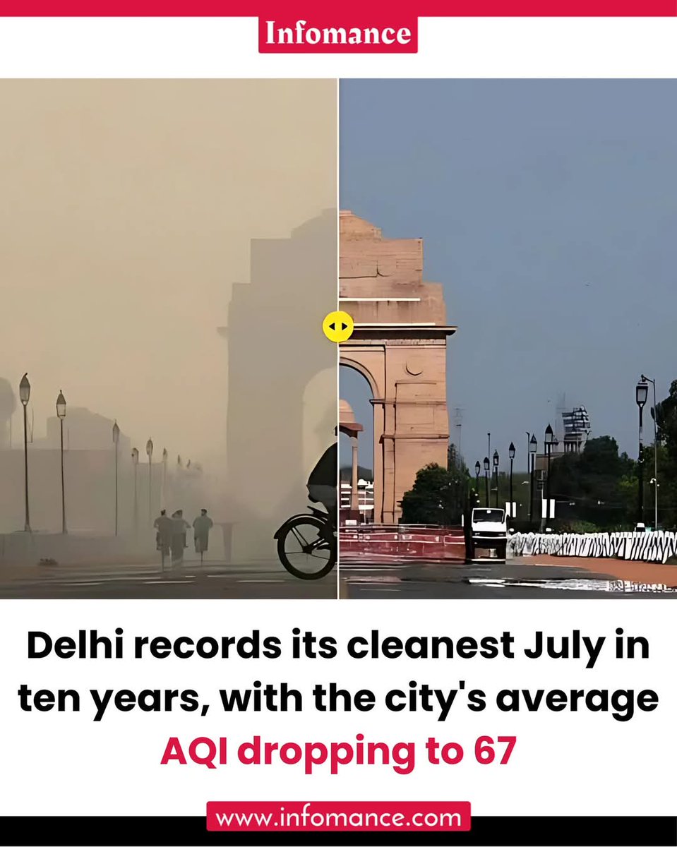 Congratulations #Delhi and our CM <a href="/gupta_rekha/">Rekha Gupta</a> ji .

 Let's make all efforts to make Delhi's air quality even better 🙂

#delhiair #DelhiNCR