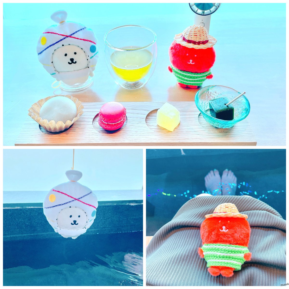 matyu0911's tweet image. 好きな言葉「オールインクルーシブ」

ホテルのロビーに足湯ついててウェルカムアフヌンみたいの出てきた！いいねぇ〜いいよぉ〜