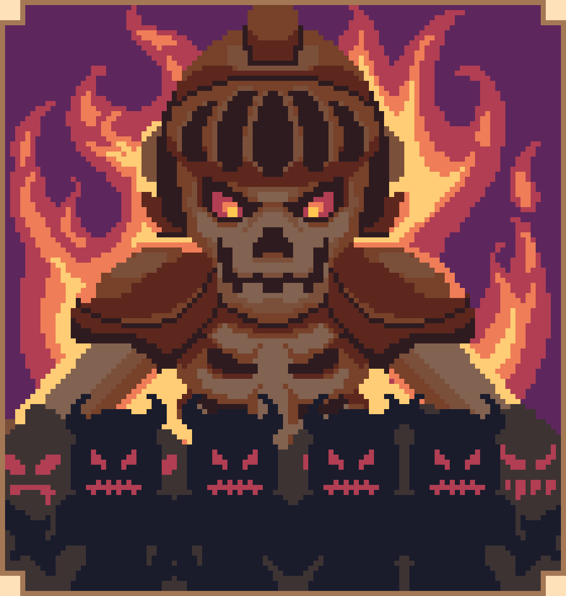 KnightSaga_Game's tweet image. 💀 Even when fear takes a giant form, our knight doesn’t flinch! Because to defeat darkness, you must first dare to face it ⚔️

#KnightSaga #pixelgame #indiegames #gamedev #pixelart #ドット絵 #ゲーム制作 #GameAssets #SkeletonEnemy