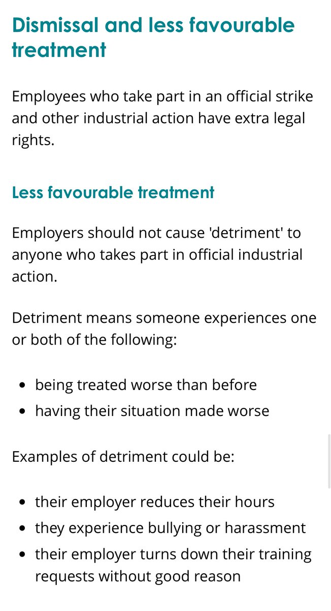 <a href="/RupraRoshan/">Roshan Rupra 🦀</a> <a href="/Leic_hospital/">Leicester's Hospitals</a> Detriment 
ACAS acas.org.uk/strikes-and-in…