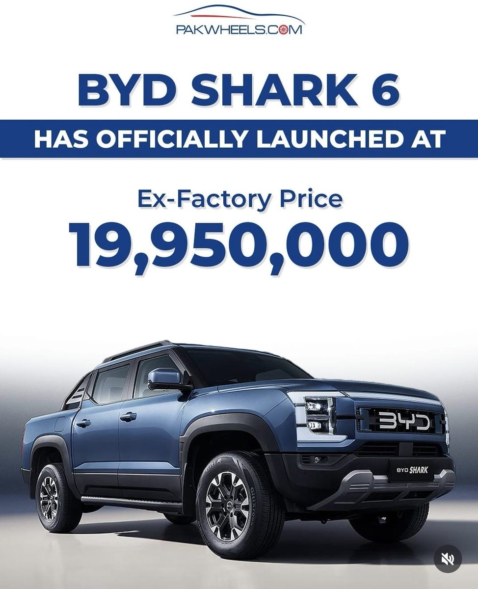 AAHSoomro's tweet image. Will 2 crore rupees shark eat up other pick up trucks?
Domestic auto mobile sector is booming with newer models, new features, competitive pricing and varying technologies. So when a giant as BYD launches a model pick up truck at Rs 20M in Pakistan it raises many eye brows.…