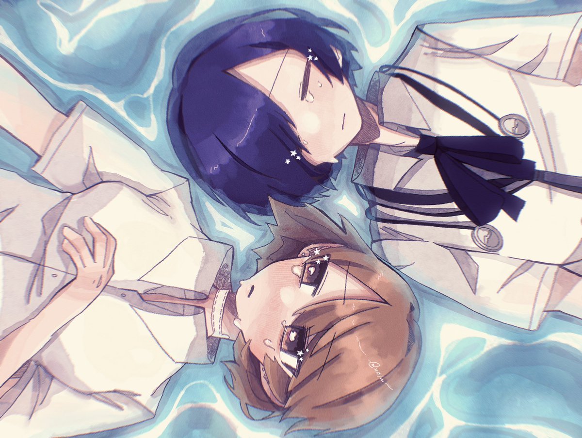 x0ln_'s tweet image. そばにいる

#主ゆか #shuyuka #Persona3