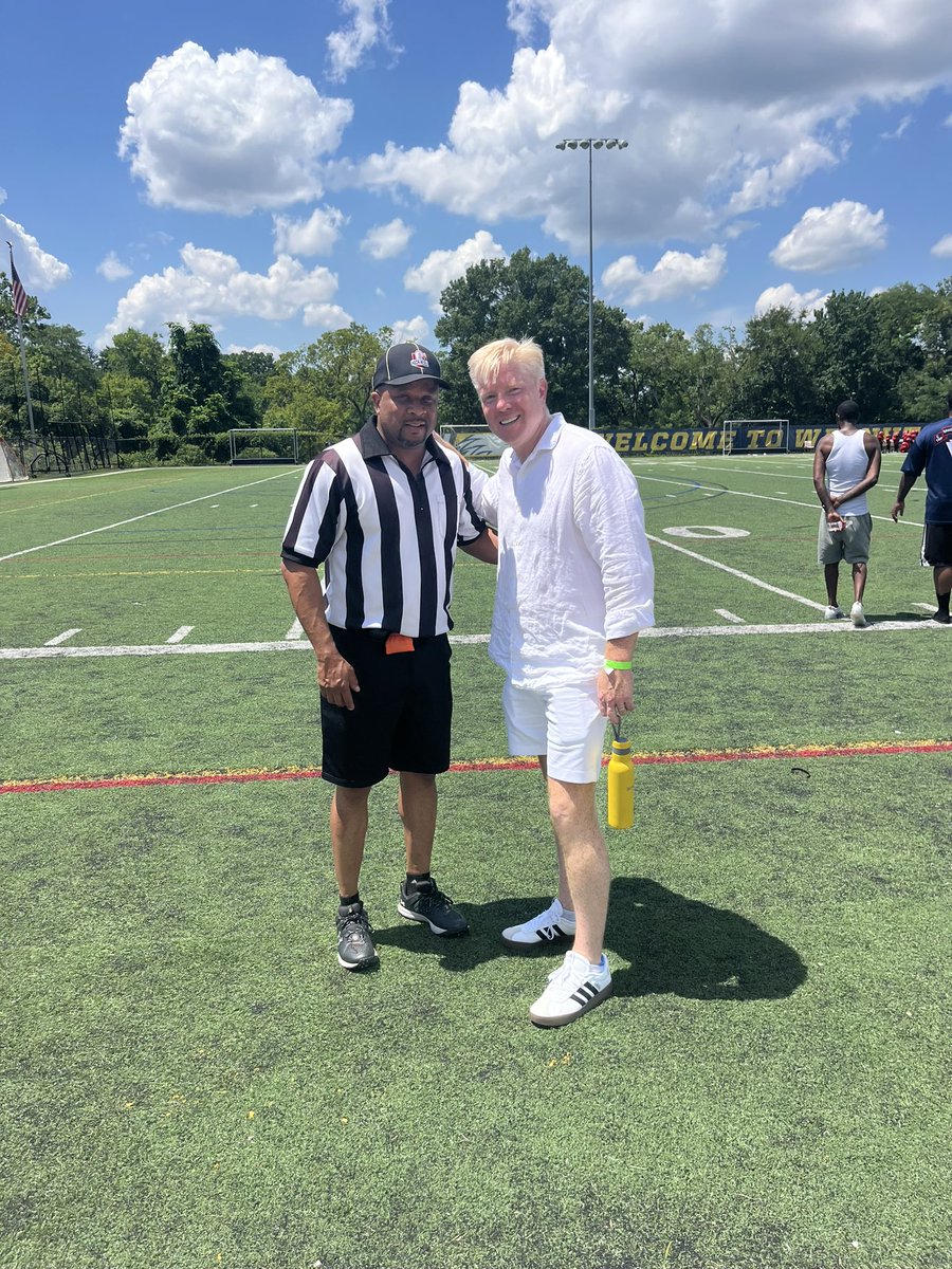 Mark Jeffreys (@jeffreysms) on Twitter photo I enjoyed spending some time at the Youth Football Peace Bowl.
Youth football is such an important activity for young men. It’s also why the Youth Football leaders and I have been meeting with Cincinnati Bengals to provide support for their activities.  More to come on that… I enjoyed spending some time at the Youth Football Peace Bowl.
Youth football is such an important activity for young men. It’s also why the Youth Football leaders and I have been meeting with Cincinnati Bengals to provide support for their activities.  More to come on that…