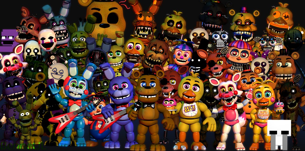 BennetJL_89's tweet image. classics are classics
#FNAF