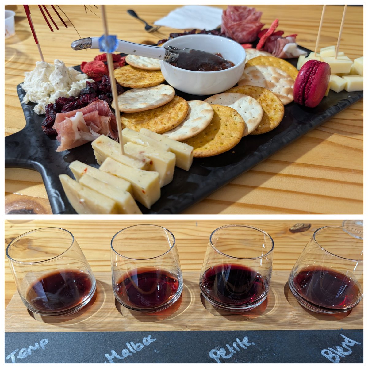 It's a wine tasting and charcuterie day. **Cheers**
#wine #SaturdayVibes