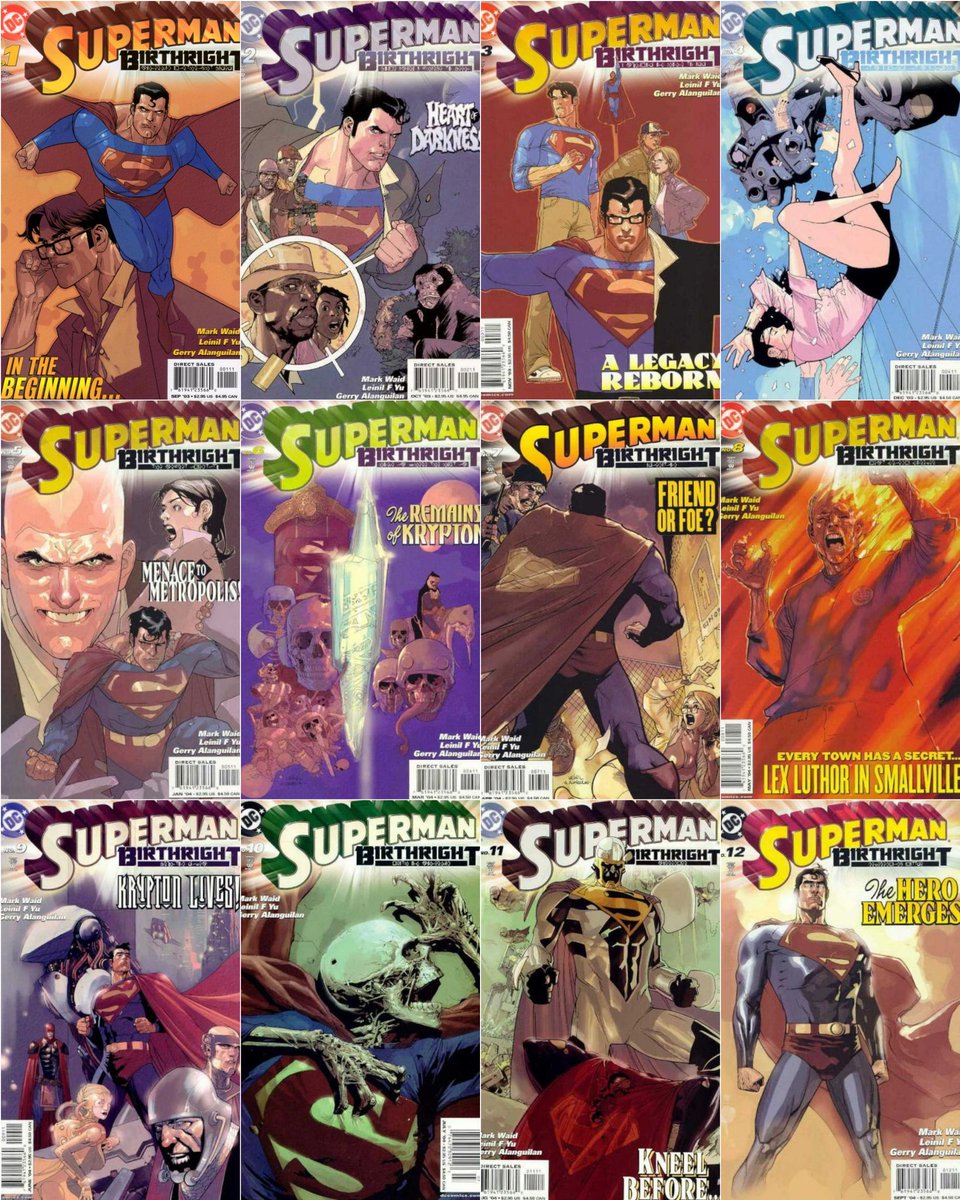 MarcosAD87's tweet image. Composición con las 12 portadas de Superman Legado 🦸♂️
🎨 Leinil Francis Yu