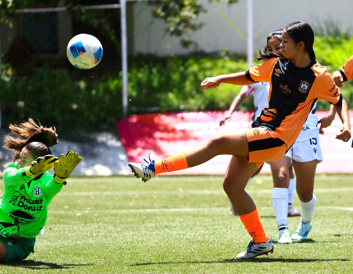 #Fútbol ⚽| Al medio tiempo,  Hércules pierde 0-1 ante Águila, en partido correspondiente a la fecha 3 de la Primera División de Fútbol Femenino, que cuenta con el apoyo del INDES.

#ConstruyendoElCamino