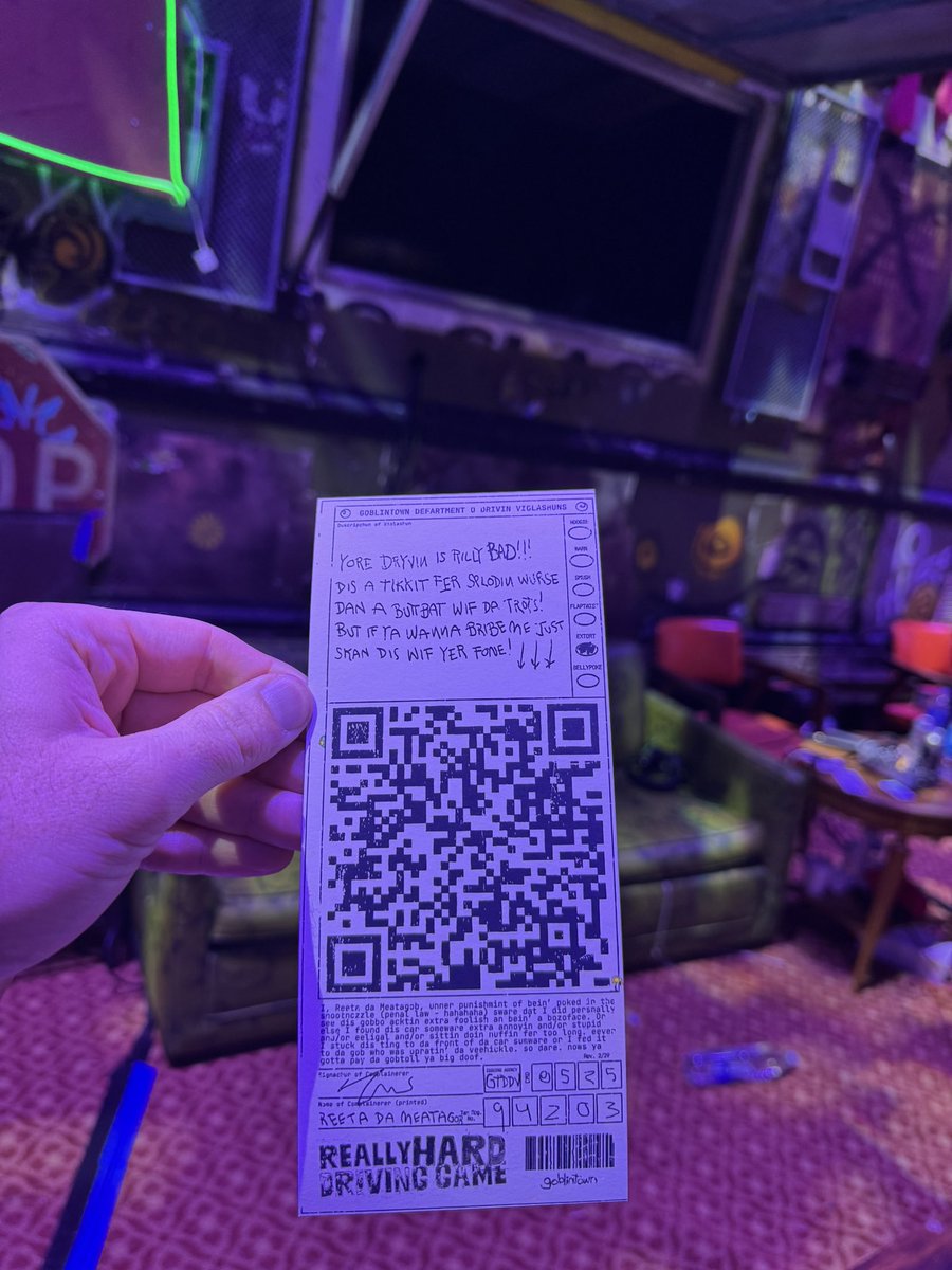 goblintown's tweet image. Parking violation in @GoblintownRHDG