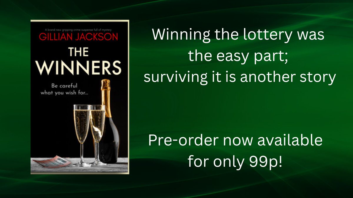 GillianJackson7's tweet image. Pre-order for only 99p They thought they’d won it all, but the real gamble was yet to come. geni.us/TheWinners