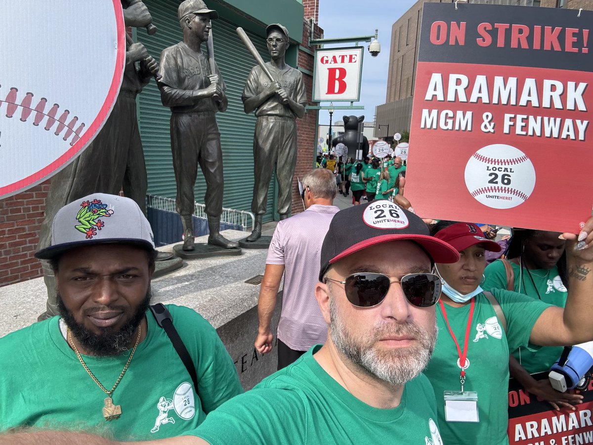 On strike for the soul of Fenway Park.