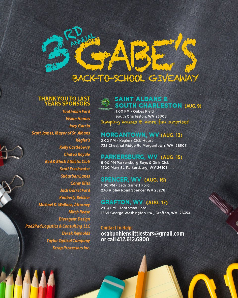 loadyg__'s tweet image. Updated Locations ! And Dates added more surprises for the kids ! Can’t wait 💛💙💛💙 Please Share for me ! If you can help in any way send me a message !
