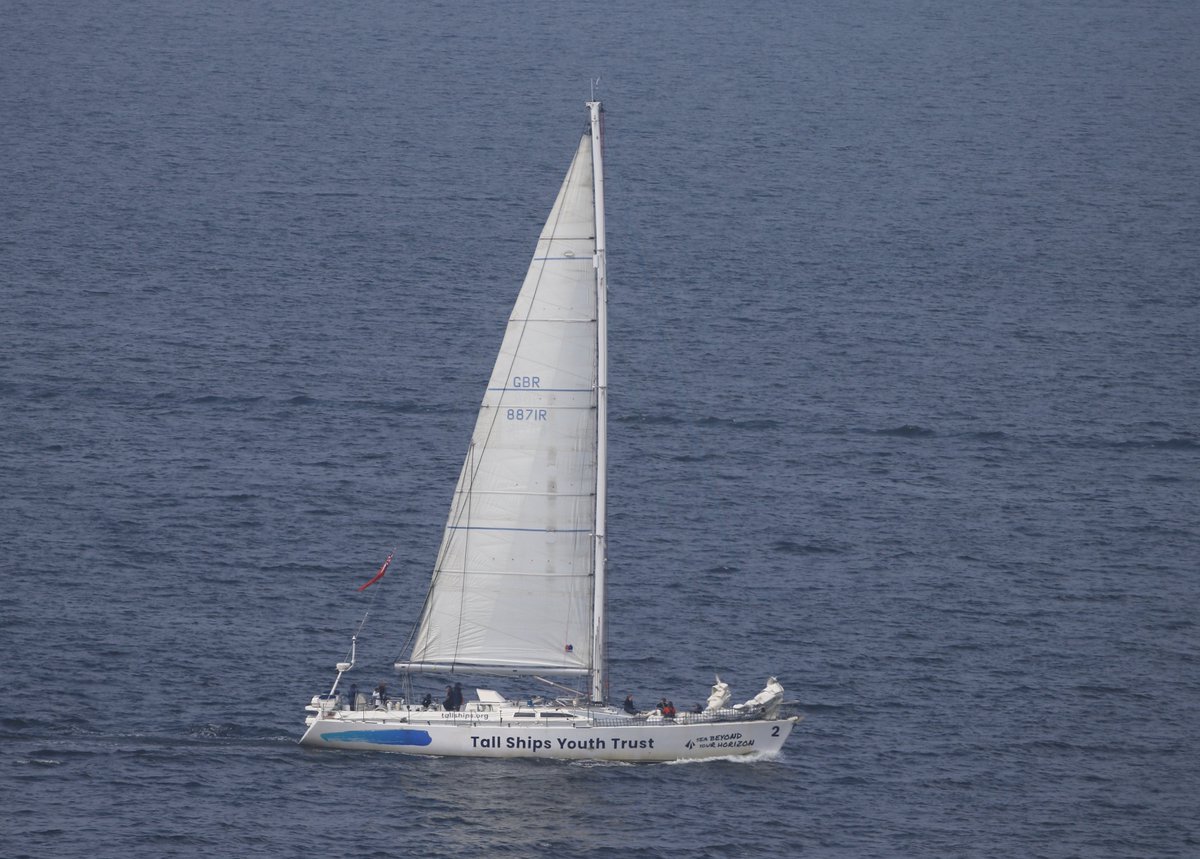 ScotlandDX's tweet image. Tall Ships Youth Trust&apos;s Challenger 2 off Gourock yesterday