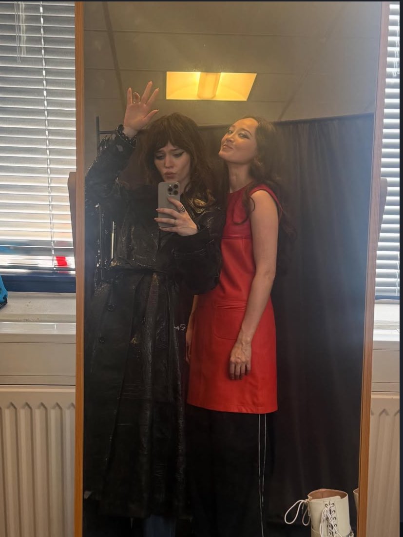 soapyfiles's tweet image. sophie thatcher and havana rose liu ❤️