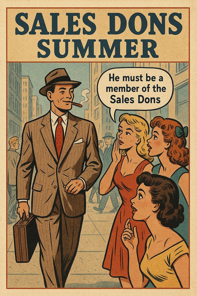 IAMWILLNICHOLLS's tweet image. When you see a Sales Don walking down the street… you just know… there’s something different about them.
Join the #1 high ticket sales community in the space and become a Don: sales-don.com