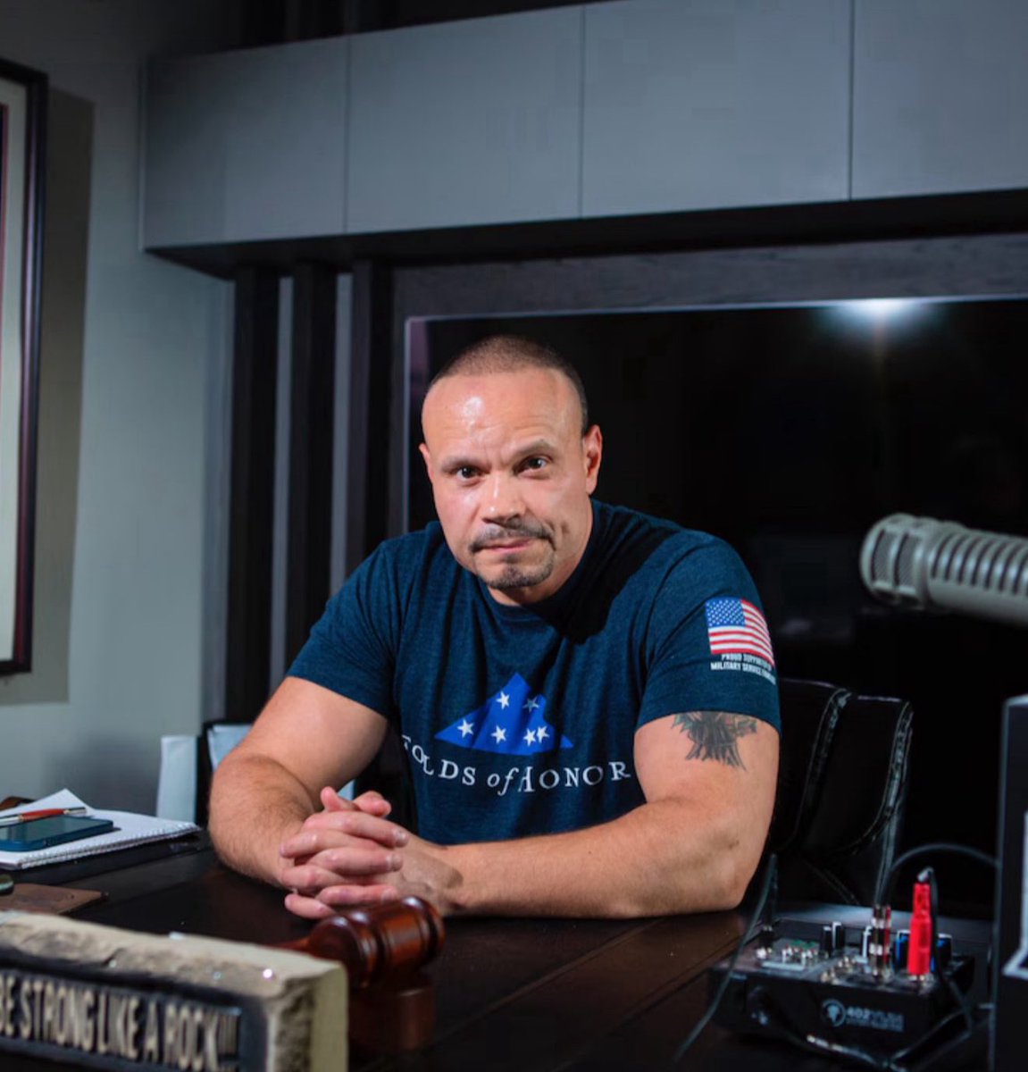 Raise your hand if you fully support Dan Bongino