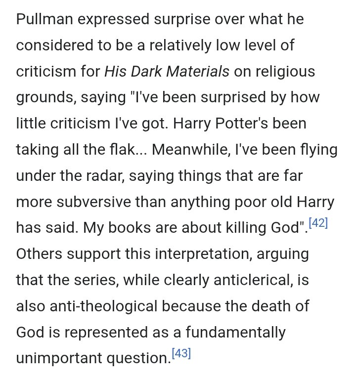 wretchedmedea's tweet image. you have to understand that &apos;His Dark Materials&apos; at 12 was everything 23 year old me still searches for in fantasies broaching the question of god. never before seen and never after replicated levels of blasphemy.