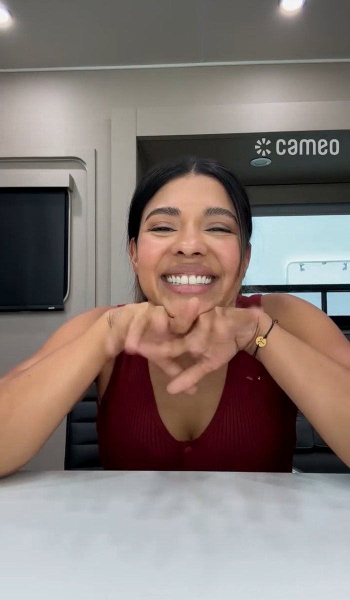 chennfordd's tweet image. Lisseth was so cute in my cameo yall🥹 she started folding a napkin into a paper airplane while talking about Eric’s pranks😭