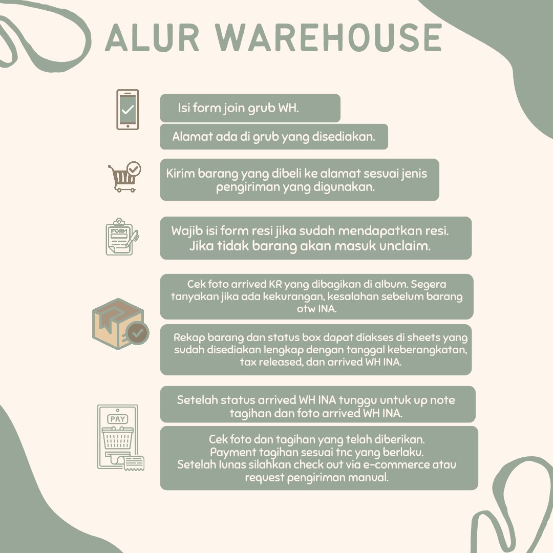 WAREHOUSE KOREA WH KR EMS HANDCARRY🇰🇷 tweet media