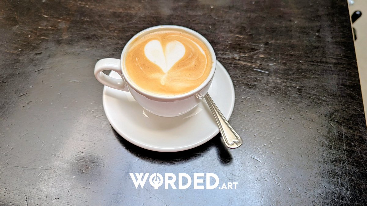 wordedart's tweet image. The days I do
But if I'm honest
Can't,
Caffeine’s my
Most trusted friend.
July 27th, 2025
#WordedArt prompt: #Caffeine
Share. Boost. Refill please.
#poetrycommunity
#poetry #prompt
#AmWriting #vsspoem
@PromptList @PromptAdvant @thewriteprompt @vssWritingRT