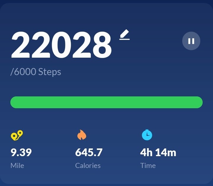 i wanted to walk 14 miles but it appears that is currently unachievable to me