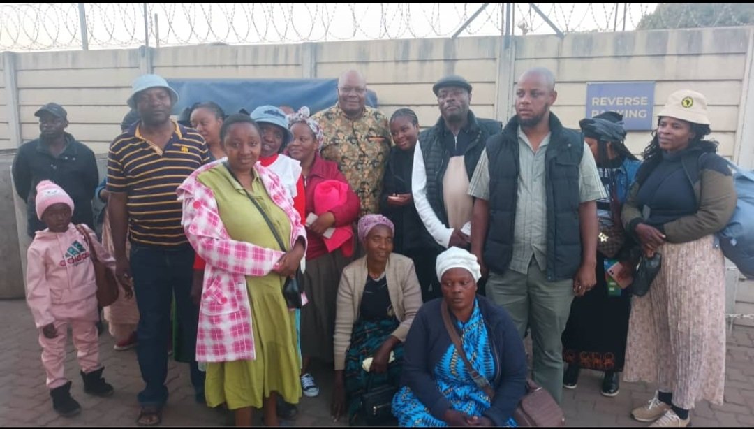 We are deeply saddened by obituary on the passing on of our Chairman and Chief Facilitator, Hon. Advocate Job Sikhala's brother Seroka Mujoni Mphisa. This photo was captured at Nyaradzo funeral parlour, Willowvale branch and would want to convey our heartfelt condolence message.