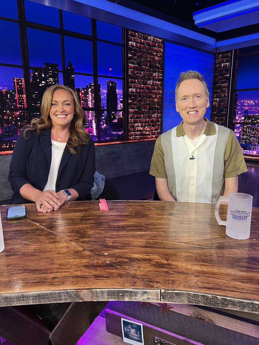 Why am I hanging out with <a href="/JennyFailla/">Jenny Failla</a>  ? The only way to find out is to tune into <a href="/FNSaturdayNight/">Fox News Saturday Night w/ Jimmy Failla</a> w <a href="/jimmyfailla/">Jimmy Failla</a> ! TONIGHT