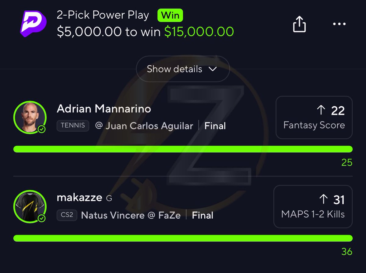 ZetoPicks's tweet image. HOLY FUCK ๐ญ๐ญ๐ฅ
COD / TENNIS SWEEP ๐งน
Cashed tf out in premium my lord. ๐๐ฝ
$500 giveaway to a FOLLOWER that Likes & Rts ๐ฏ
#prizepicks #prizepickstennis #GamblingTwitter