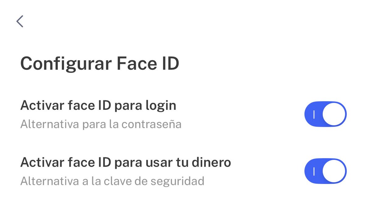 pbarbieri's tweet image. Biometria nativa para usar tu dinero, siempre. 💪